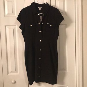 SOLD.  Guess Black Stretchy Dress